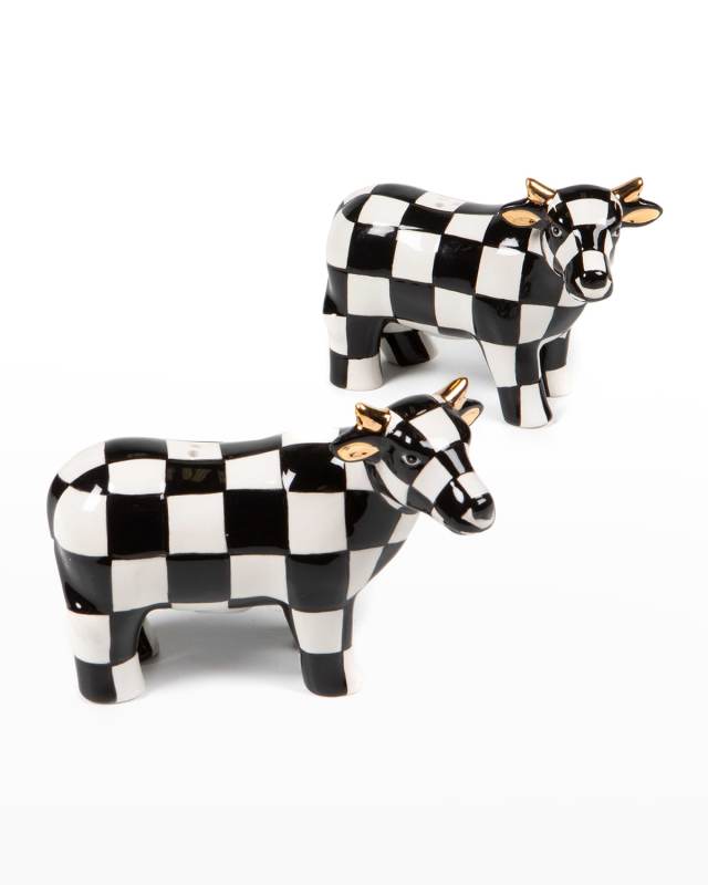Cow Salt & Pepper Shakers Set